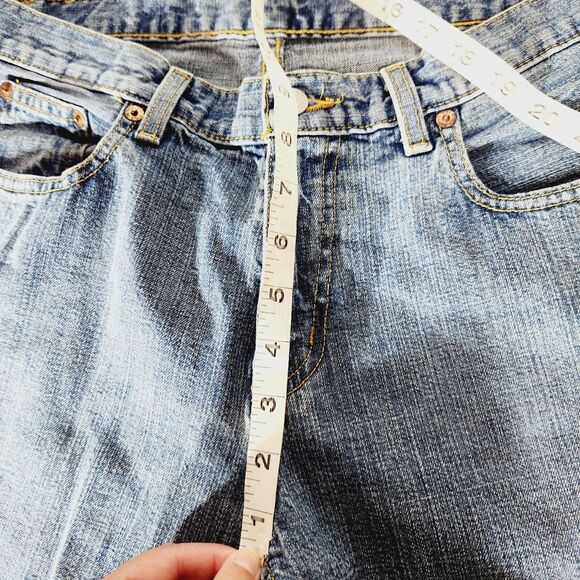 Ralph Lauren Jeans Womens Sz 6 Straight Leg Cropped Saturday Blue Denim Capri - Picture 12 of 13